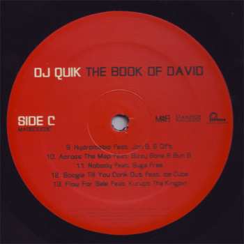2LP DJ Quik: The Book Of David