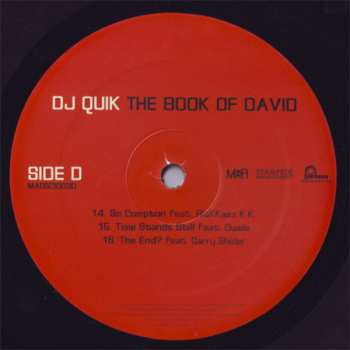 2LP DJ Quik: The Book Of David