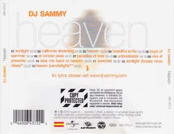 CD DJ Sammy: Heaven