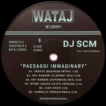 LP DJ SCM: Paesaggi Immaginary