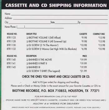 2CD DJ Screw: The Legend