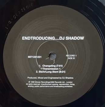 2LP DJ Shadow: Endtroducing.....