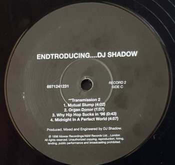 2LP DJ Shadow: Endtroducing.....
