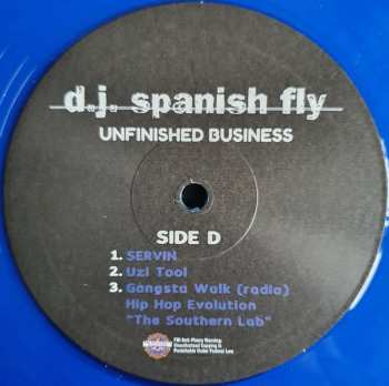 2LP DJ Spanish Fly: Unfinished Business (1987) CLR | LTD