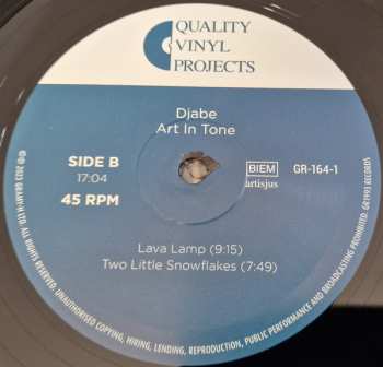 3LP/DVD Djabe: Art In Tone