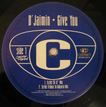 LP Djaimin: Give You (Remixes) (MAXISINGL)