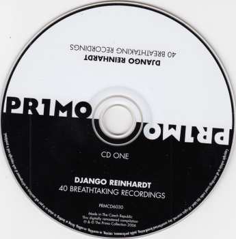 2CD Django Reinhardt: 40 Breathtaking Recordings