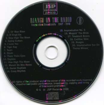 5CD/Dobozkészlet Django Reinhardt: Django On The Radio (Transcribed Broadcasts From The Greatest Jazz Guitarist Of His Era)