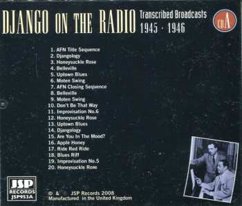 5CD/Dobozkészlet Django Reinhardt: Django On The Radio (Transcribed Broadcasts From The Greatest Jazz Guitarist Of His Era)