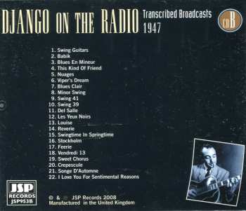 5CD/Dobozkészlet Django Reinhardt: Django On The Radio (Transcribed Broadcasts From The Greatest Jazz Guitarist Of His Era)