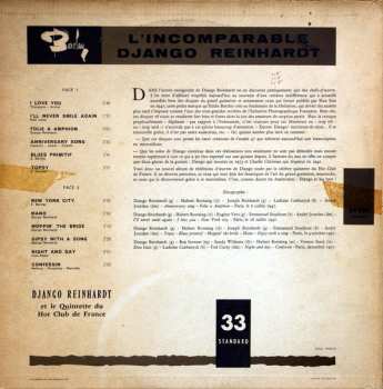 LP Django Reinhardt: L'incomparable Django Reinhardt