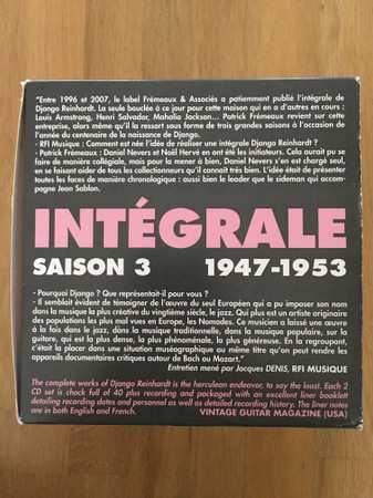 12CD/Dobozkészlet Django Reinhardt: Intégrale Django Reinhardt Saison 3: The Complete Django Reinhardt (1947-1953)