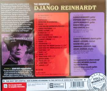 CD Django Reinhardt: The Immortal
