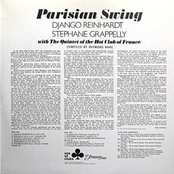 2LP Django Reinhardt: Django Reinhardt & Stephane Grappelly With The Quintet Of The Hot Club Of France ／ Parisian Swing