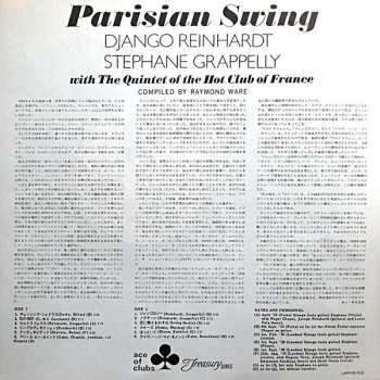 2LP Django Reinhardt: Django Reinhardt & Stephane Grappelly With The Quintet Of The Hot Club Of France ／ Parisian Swing