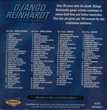 4CD/Dobozkészlet Django Reinhardt: Swing De Paris