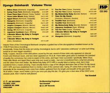 5CD/Dobozkészlet Django Reinhardt: The Classic Early Recordings In Chronological Order