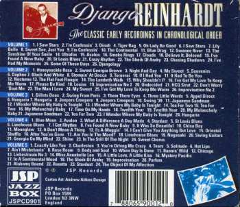 5CD/Dobozkészlet Django Reinhardt: The Classic Early Recordings In Chronological Order
