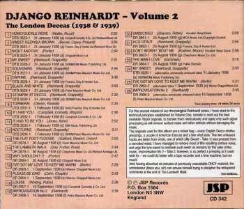 5CD/Dobozkészlet Django Reinhardt: The Classic Early Recordings In Chronological Order