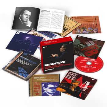 13CD/Dobozkészlet Dmitri Shostakovich: The Complete Symphonies, Piano Concertos & Cello Concertos