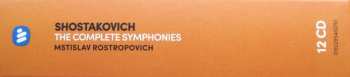 12CD/Dobozkészlet Dmitri Shostakovich: The Complete Symphonies