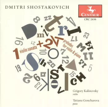 Violin Sonata / 24 Preludes For Violin & Piano