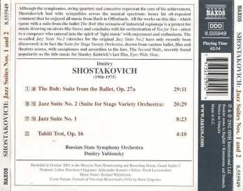 CD Dmitri Shostakovich: Jazz Suites Nos. 1 And 2