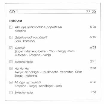 2CD Dmitri Shostakovich: Lady Macbeth Von Mzensk