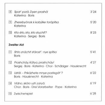 2CD Dmitri Shostakovich: Lady Macbeth Von Mzensk