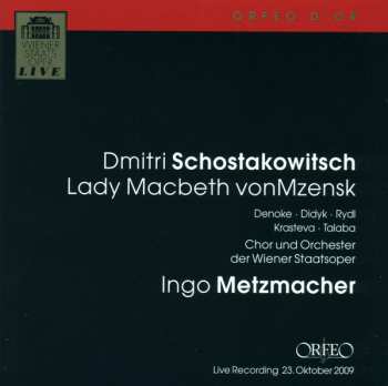 2CD Dmitri Shostakovich: Lady Macbeth Von Mzensk