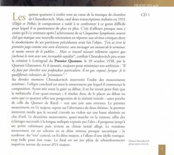 2CD Dmitri Shostakovich: String Quartets