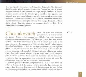 2CD Dmitri Shostakovich: String Quartets