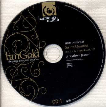 2CD Dmitri Shostakovich: String Quartets