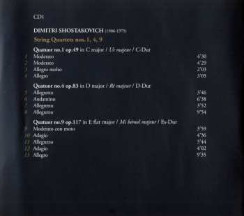 2CD Dmitri Shostakovich: String Quartets
