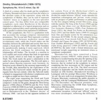 CD Dmitri Shostakovich: Symphony No. 10