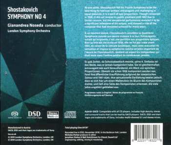SACD The London Symphony Orchestra: Symphony No 4