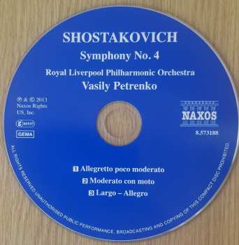 11CD/Dobozkészlet Dmitri Shostakovich: The Complete Symphonies