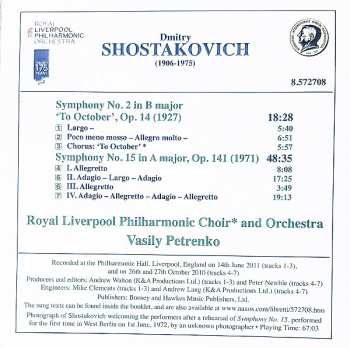 11CD/Dobozkészlet Dmitri Shostakovich: The Complete Symphonies