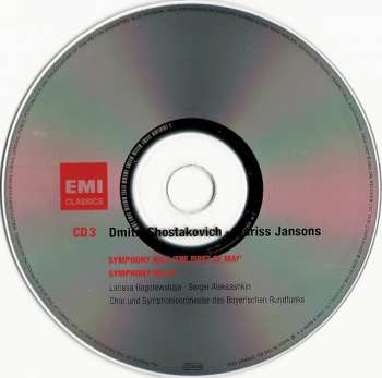 10CD/Dobozkészlet Dmitri Shostakovich: The Complete Symphonies - Sämtliche Symphonien - L'Intégrale Des Symphonies