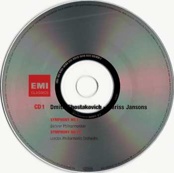10CD/Dobozkészlet Dmitri Shostakovich: The Complete Symphonies - Sämtliche Symphonien - L'Intégrale Des Symphonies