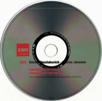 10CD/Dobozkészlet Dmitri Shostakovich: The Complete Symphonies - Sämtliche Symphonien - L'Intégrale Des Symphonies