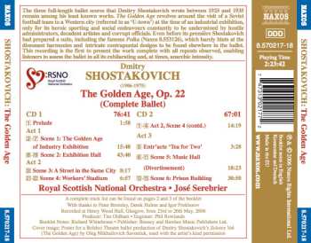 2CD Dmitri Shostakovich: The Golden Age