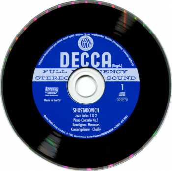 CD Dmitri Shostakovich: The Jazz Album