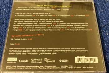 CD Dmitri Shostakovich: Complete Works For Piano Trio
