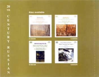 CD Dmitry Kabalevsky: Piano Concertos Nos. 1 and 2