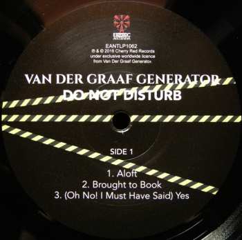LP Van Der Graaf Generator: Do Not Disturb