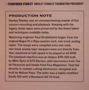 2LP Doc & Merle Watson: Never The Same Way Once • Live At The Boarding House • Thursday, May 2, 1974