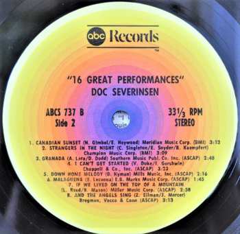 LP Doc Severinsen: Sixteen Great Performances