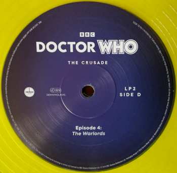 2LP Doctor Who: The Crusade CLR