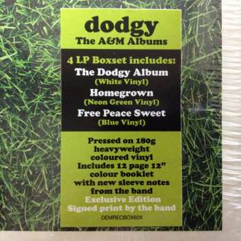 4LP/Dobozkészlet Dodgy: The A&M Albums LTD | CLR